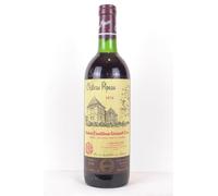 saint-émilion château pipeau grand cru rouge 1978 - bordeaux
