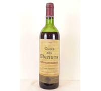 saint-émilion clos des menuts grand cru (niveau bas) rouge 1982 - bordeaux