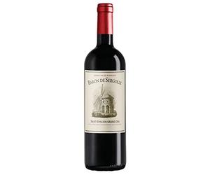Saint-Émilion Grand Cru AOC Baron de Sergolle 2021 0,75 ℓ