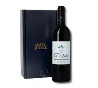Saint-Émilion Grand Cru La Grezolle 2018 - 100 % Merlot - Élevage 18 mois fûts 70 % neufs - Nez expressif fruits rouges et boisé - Tanins soyeux, garde 5-8 ans - Coffret cadeau élégant