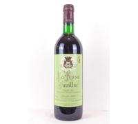saint-émilion la rose pauillac fût de chêne rouge 1990 - bordeaux