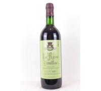 saint-émilion la rose pauillac fût de chêne rouge 1991 - bordeaux