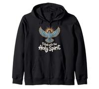 Saint-Esprit Chrétien Croyant Religieux Jésus Christ Sweat à Capuche