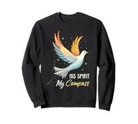Saint-Esprit Chrétien Croyant Religieux Jésus Christ Sweatshirt
