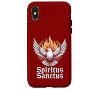 Saint Esprit Colombe Latine Messe Église catholique Coque pour iPhone X/XS