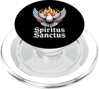 Saint Esprit Colombe Latine Messe Église catholique PopSockets PopGrip pour MagSafe
