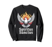 Saint Esprit Colombe Latine Messe Église catholique Sweatshirt