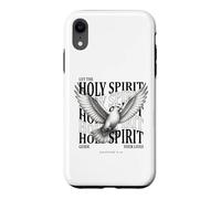 Saint Esprit Colombe Verse de la Bible Galates 5:16 Foi Chrétienne Coque pour iPhone XR