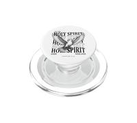 Saint Esprit Colombe Verse de la Bible Galates 5:16 Foi Chrétienne PopSockets PopGrip pour MagSafe
