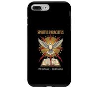 Saint Esprit Confirmation Latine Messe Catholique Coque pour iPhone 7 Plus/8 Plus