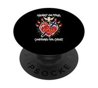 Saint Esprit Confirmation Latine Messe Catholique PopSockets PopGrip Adhésif
