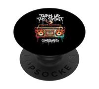 Saint Esprit Confirmation Latine Messe Catholique PopSockets PopGrip Adhésif