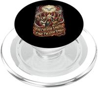 Saint Esprit Confirmation Latine Messe Catholique PopSockets PopGrip pour MagSafe