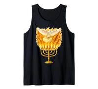 Saint-Esprit Feu Menorah Shavouot Pentecôte Débardeur