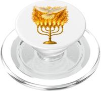 Saint-Esprit Feu Menorah Shavouot Pentecôte PopSockets PopGrip pour MagSafe