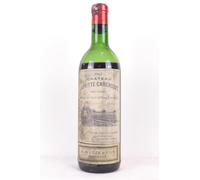 saint-estèphe château laffitte-carcasset (niveau très bas capsule abîmée) rouge 1961 - bordeaux