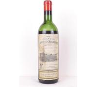 saint-estèphe château laffitte-carcasset (niveau très bas) rouge 1961 - bordeaux