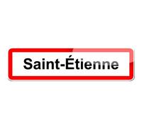 Saint-Étienne (15x4cm) - Sticker/Autocollant