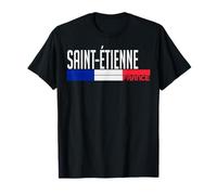 Saint-Étienne Drapeau France Fierté de la Ville française T-Shirt