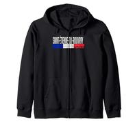 Saint-Étienne-du-Rouvray Drapeau France Fierté de la Ville française Sweat à Capuche