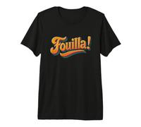 Saint Etienne Humour Fouilla Parler Stéphanois Drôle T-Shirt Haut de Gamme