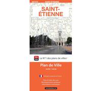 Saint-Étienne, Loire - Plan de ville | Blay Foldex - 2026