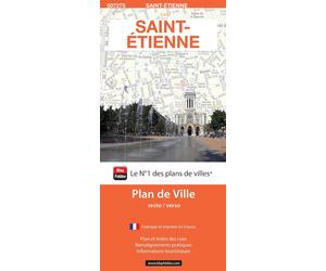 Saint-Étienne, Loire - Plan de ville | Blay Foldex - 2026
