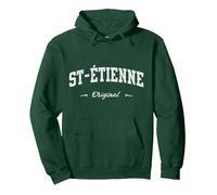 Saint Etienne Sport Souvenir Article de Fan Design Sweat à Capuche, Unisexe pour Adultes, Vert Forêt, XL