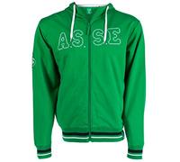 Saint Etienne Sweat zippé ASSE - Collection Officielle AS Football - Taille Enfant garçon Vert Vert - Vert 4 Anni