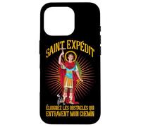 Saint Expédit éloignez Les Obstacles sur Mon Chemin Coque pour iPhone 16 Pro
