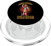 Saint Expédit éloignez Les Obstacles sur Mon Chemin PopSockets PopGrip pour MagSafe