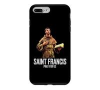 Saint François d'Assise Animaux Catholiques Coque pour iPhone 7 Plus/8 Plus