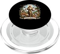 Saint François d'Assise Animaux Catholiques PopSockets PopGrip pour MagSafe