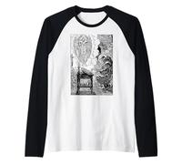 Saint François d'Assise Art Patron Vintage Catholique St Ange Manche Raglan