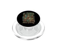 Saint François d'Assise Catholique PopSockets PopGrip pour MagSafe