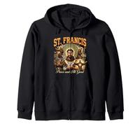 Saint François d'Assise Catholique Sweat à Capuche
