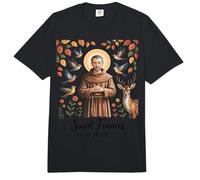 Saint François d'Assise Comfort Colors Adult Heavyweight T-Shirt