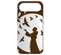 Saint François d'Assise Patron Saint des Animaux Oiseaux Catholique Coque pour iPhone Air