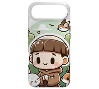 Saint François d'Assise Patron Saint des Animaux Oiseaux Catholique Coque pour iPhone Air