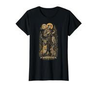 Saint François d'Assise Patron Saint des Animaux Oiseaux Catholique T-Shirt Graphique avec Valeur