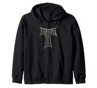 Saint François d'Assise Pax et Bonum Croix en Tau Sweat à Capuche