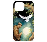 Saint François d'Assise Saint Patron des Animaux Saint Catholique Coque pour iPhone 16 Pro Max