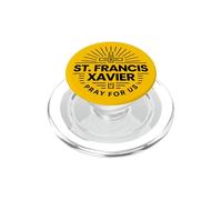 Saint François Xavier Pray for Us Catholic Saint PopSockets PopGrip pour MagSafe