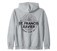 Saint François Xavier Pray for Us Catholic Saint Sweat à Capuche