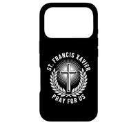Saint François Xavier Priez pour Nous prière chrétienne catholique Coque pour iPhone 17 Pro