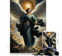 Saint Gabriel est Un Ange Messager de Dieu Puzzle de 1000 pièces pour Adultes Jeu Smart Reason Lien Familial Bords Lisses Décoration Artistique 50x75cm