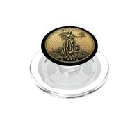 Saint Gaudens Double Aigle 1933 Liberty Coin Collector USA PopSockets PopGrip pour MagSafe