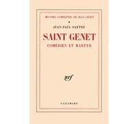 Oeuvres Complètes De Jean Genet Tome 1 - Saint Genet, Comédien Et Martyr