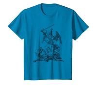 Saint George T-shirt St George tuant le dragon Artwear T-Shirt