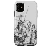 Saint Georges et Le Dragon, Art catholique Vintage Anglais Coque pour iPhone 11